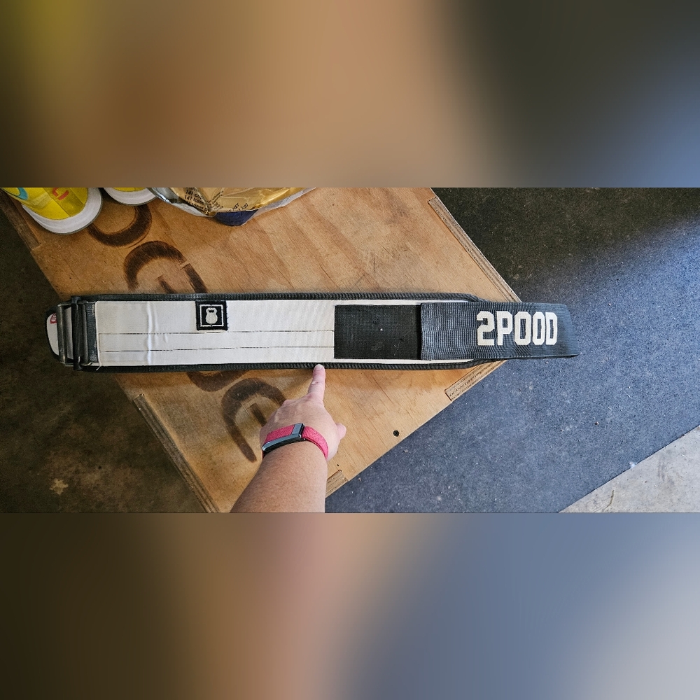 2POOD 4" Weightlifting Belt